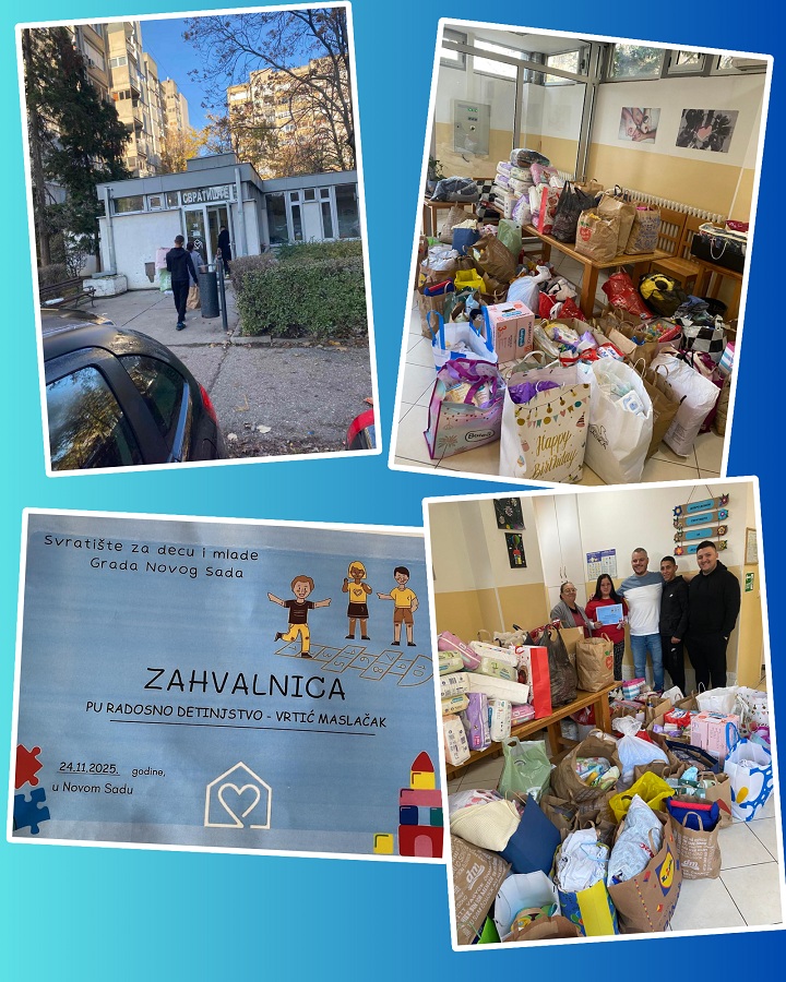 Маслачак за Свратиште хуманост на делу